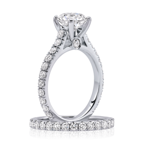 XO Jewels Semi-Mount Astounding 1.5 Carat Diamond Engagement Ring Setting